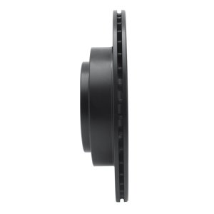 Subaru Impreza Brake Rotor (1) - Rear Right - R1 Concepts - Drilled & Slotted - Black - `05-`09